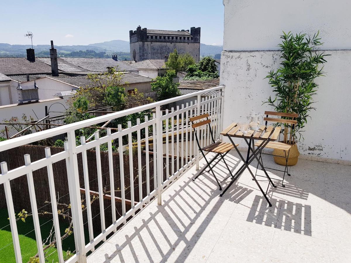 Casa Grande Do Costureiro-Para Grupos En Portomarin Con Terraza Y Vistas מראה חיצוני תמונה